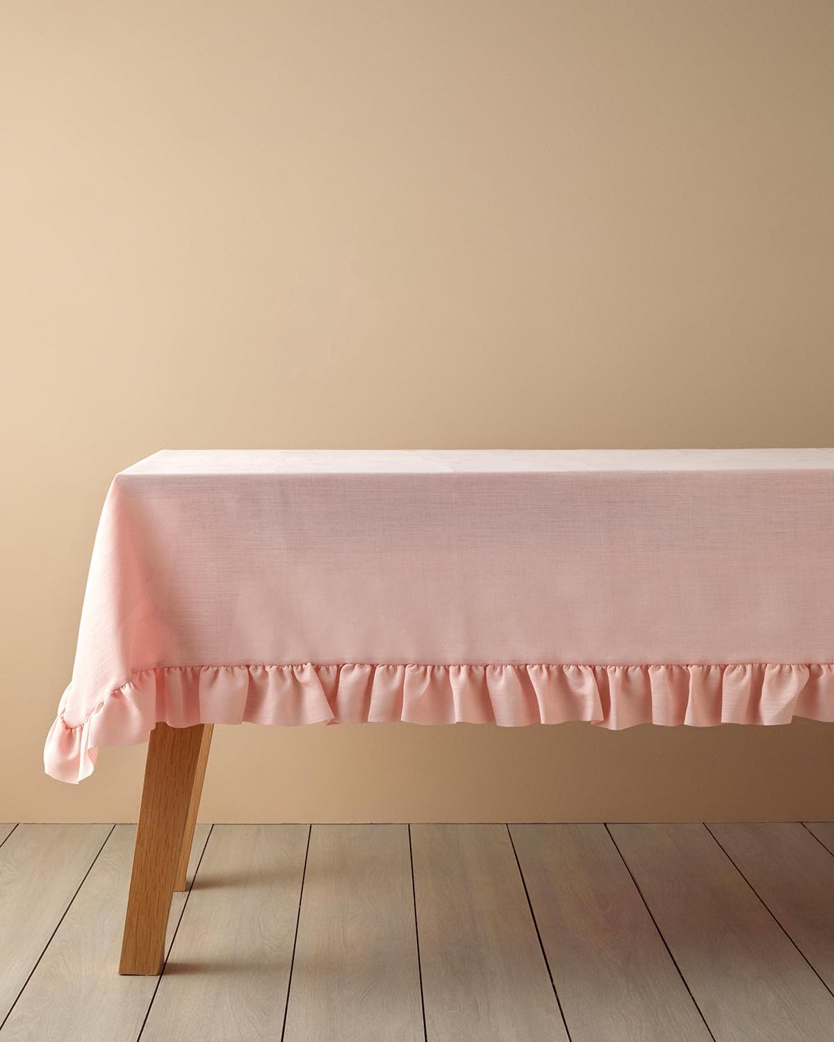 Home Flor Pura Polyester Masa Örtüsü Pembe