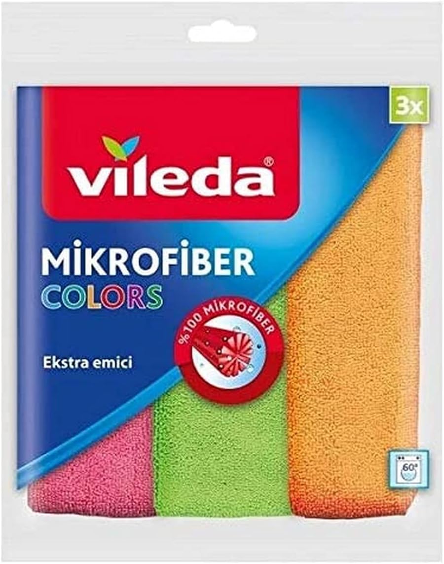 Mikrofiber Colors Bez, 3&apos;lü Paket