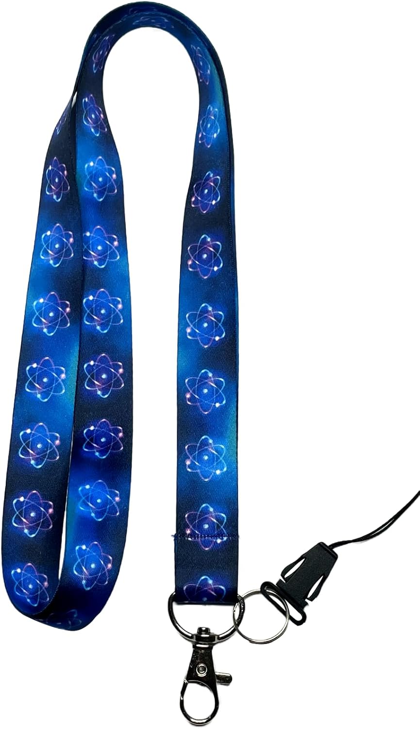 Atom Model Boyun ipi ve Telefon Askısı Lanyard