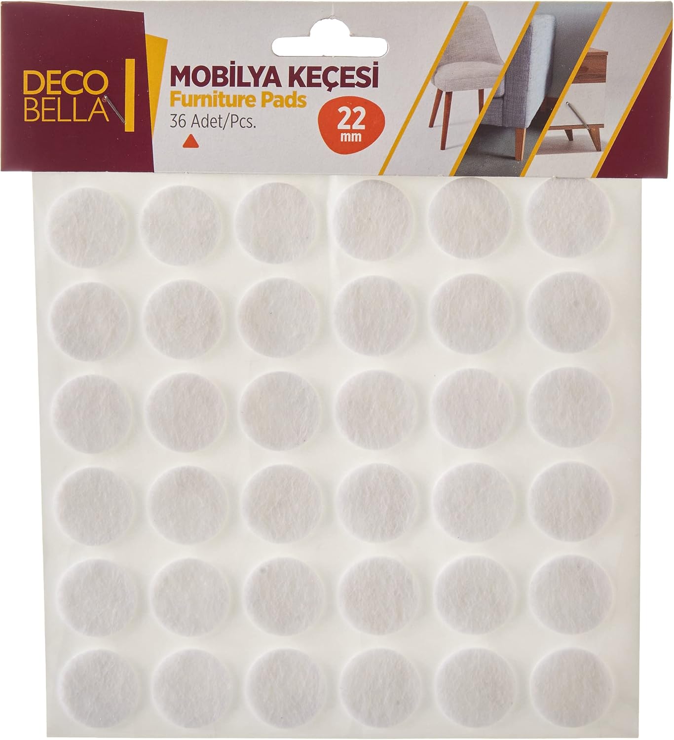 22 mm Yuvarlak Keçe