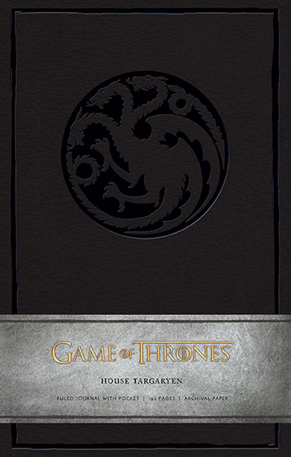 of Thrones: House Targaryen Hardcover Ruled Journal