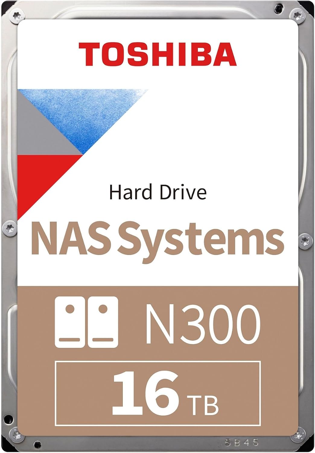 16TB N300 NAS Internal HDD - 3.5 inç SATA-3 512MB Cache 6GB/sn 7200RPM Dahili Sabit Sürücü 7/24 NAS Ünitesi Sunucu ve Güvenlik Diski (HDWG51GUZSVA)