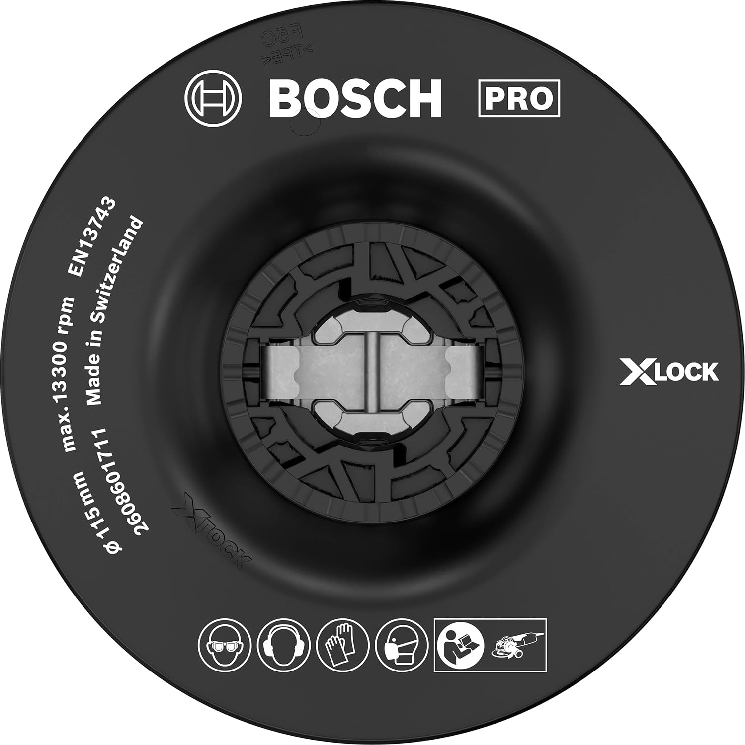 Professional Accessories x-Lock Aksesuarları, Fiber Disk Tabanları, Gri, 1 Adet