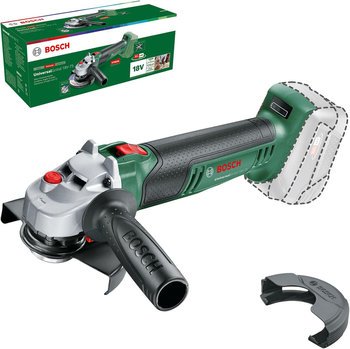 Home & Garden UniversalGrind 18V-75 (125mm) (Solo)