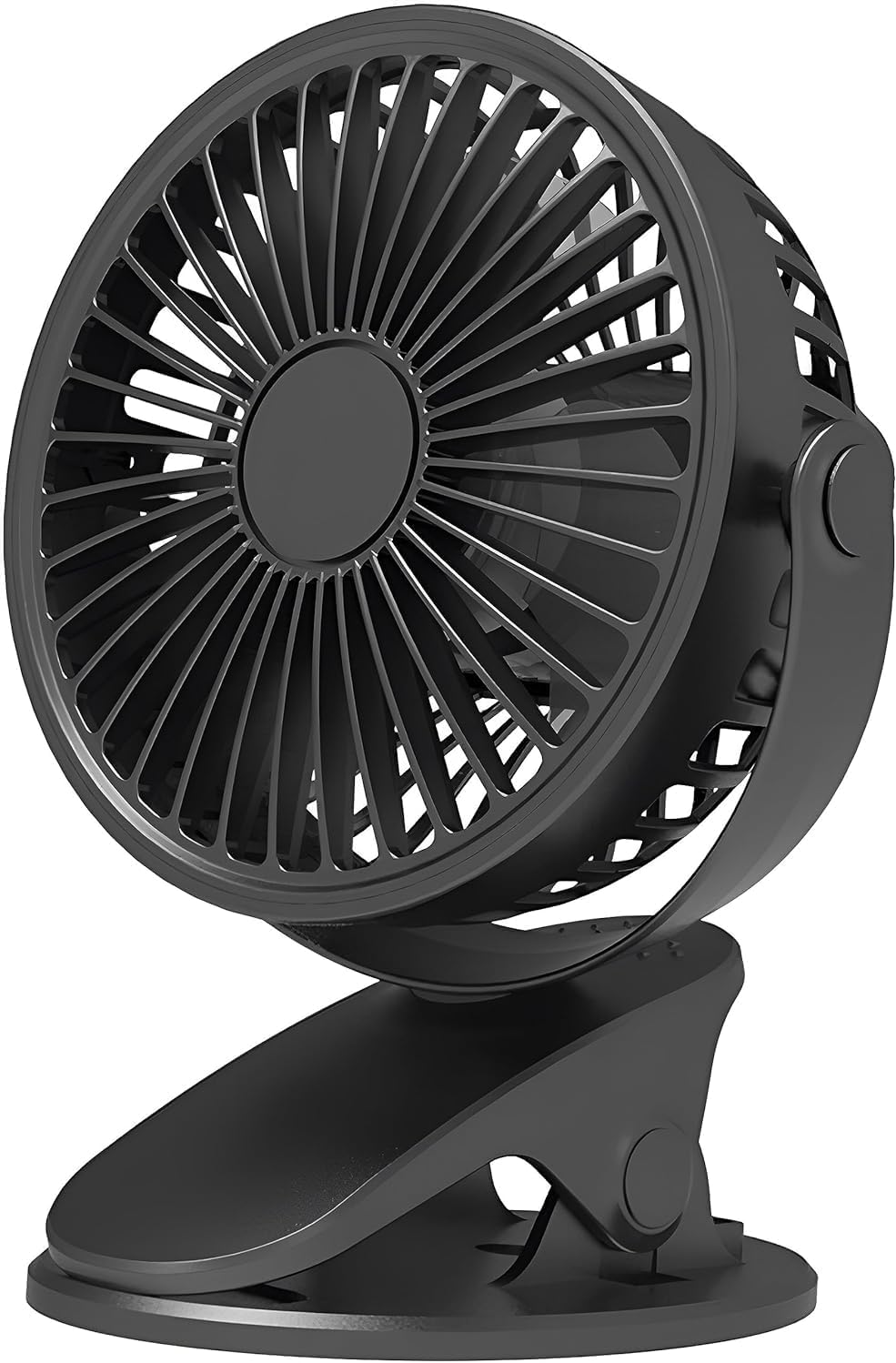 Sıkıştırmalı Şarj Edilebilir 3 Kademe Taşınabilir Kıskaçlı Mini Fan Sessiz Vantilatör Soğutma