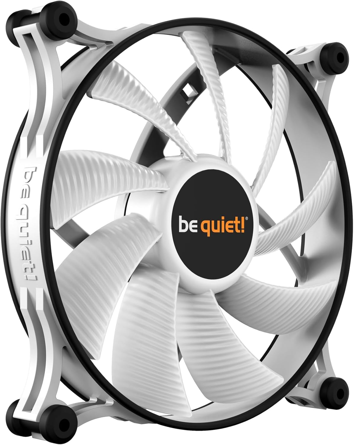 quiet! Shadow Wings 2 140 mm PWM White fan, yüksek maksimum hız, düşük minimum devir sayısı, optimize edilmiş fan çerçevesi, olağanüstü yüksek hava basıncı, sessiz çalışma, Rifle rulman, BL091