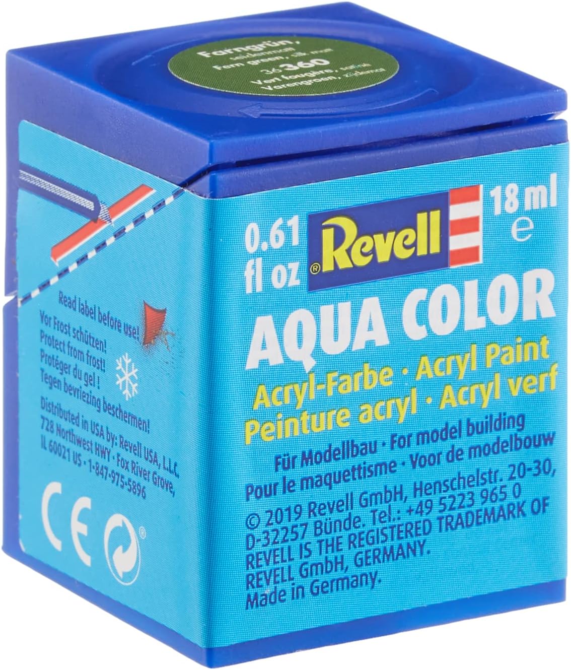 - Su Bazlı Maket Boyası Yeşil İpek 18 Ml (36360)