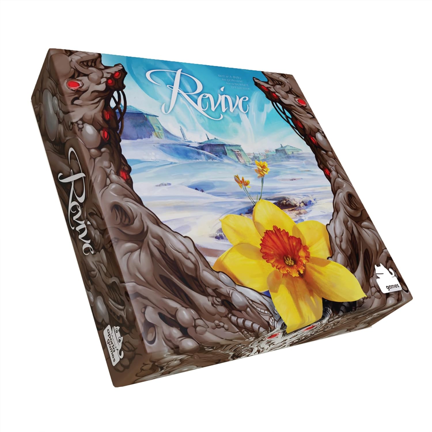 Revive Board Game | Hayatta Kalma Strateji Oyunu | Medeniyet Oyunu | Çocuklar ve Yetişkinler için Kampanya Odaklı Macera Oyunu | 14+ Yaş | 1-4 Oyuncu | Ortalama Oyun Süresi 90-120 Dakika | Aporta