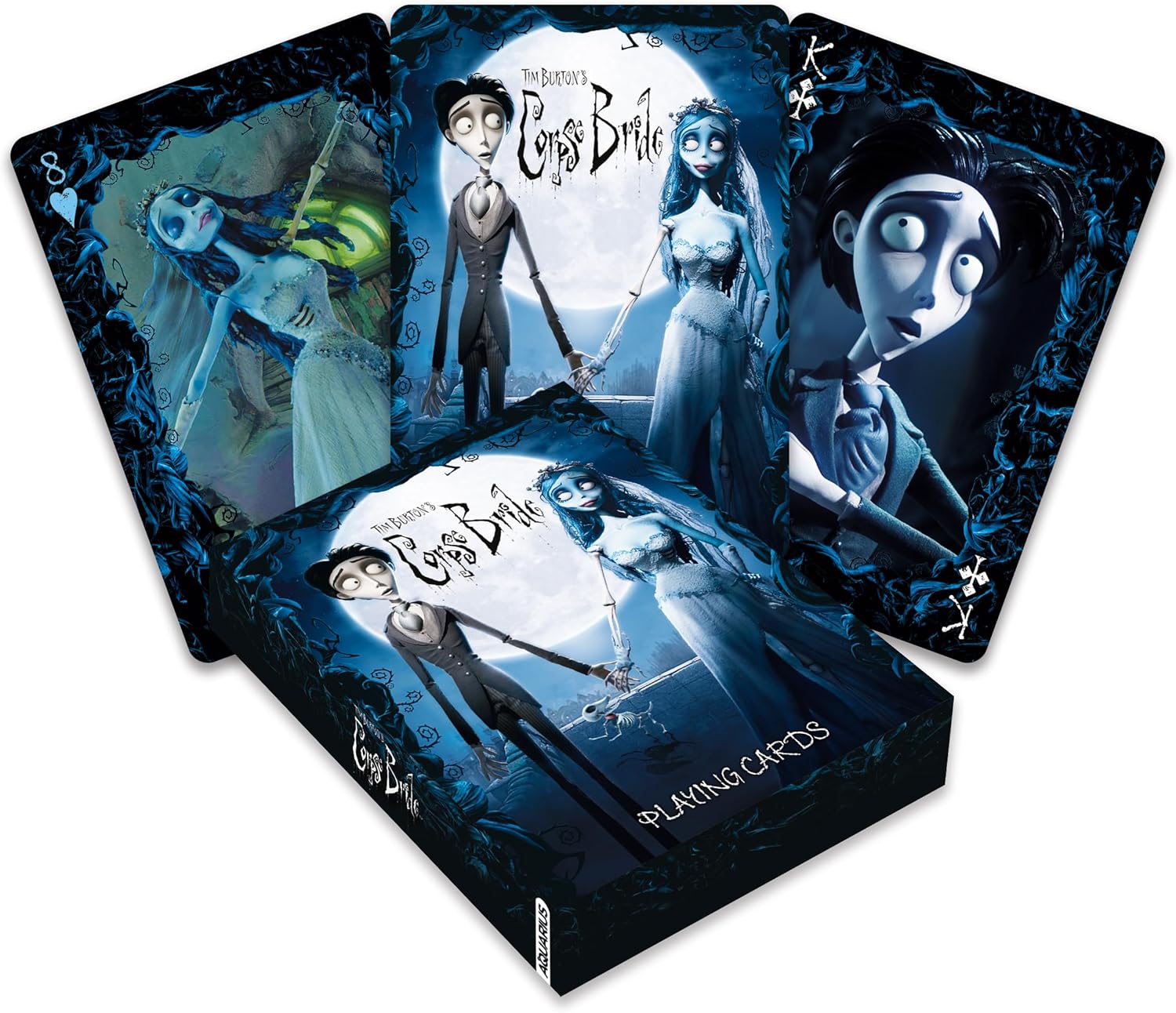 Corpse Bride Oyun Kartları - En Sevdiğiniz Kart Oyunları için Corpse Bride Temalı Kart Destesi - Resmi Lisanslı Corpse Bride Ürünleri ve Koleksiyon Ürünleri