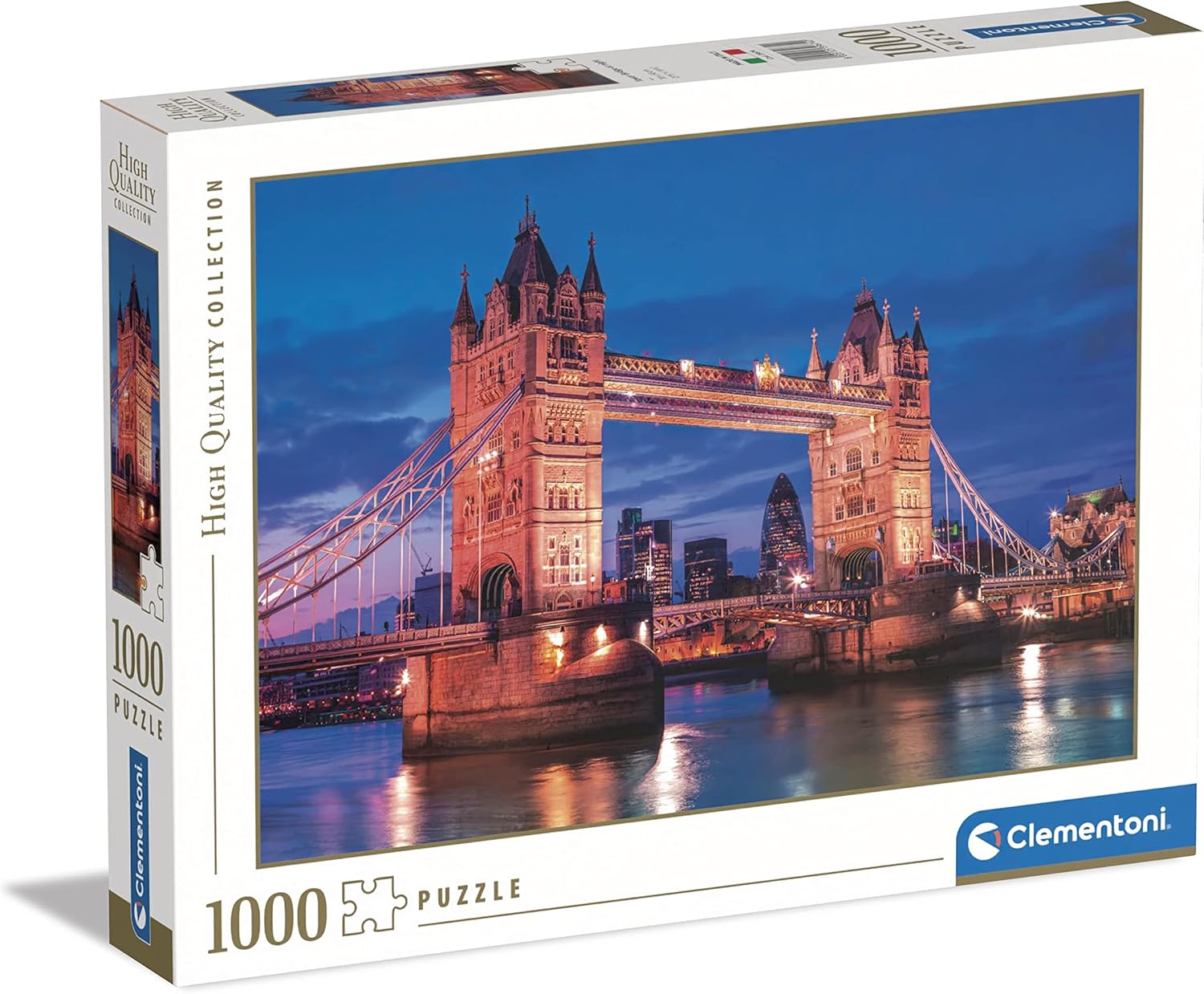 - 1000 Parça HQ Collection Yetişkin Puzzle - Tower Bridge At Night