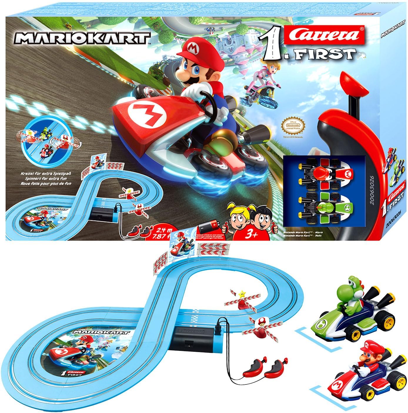 - Circuit Carrera First -  Mario Kart - 2.4m
