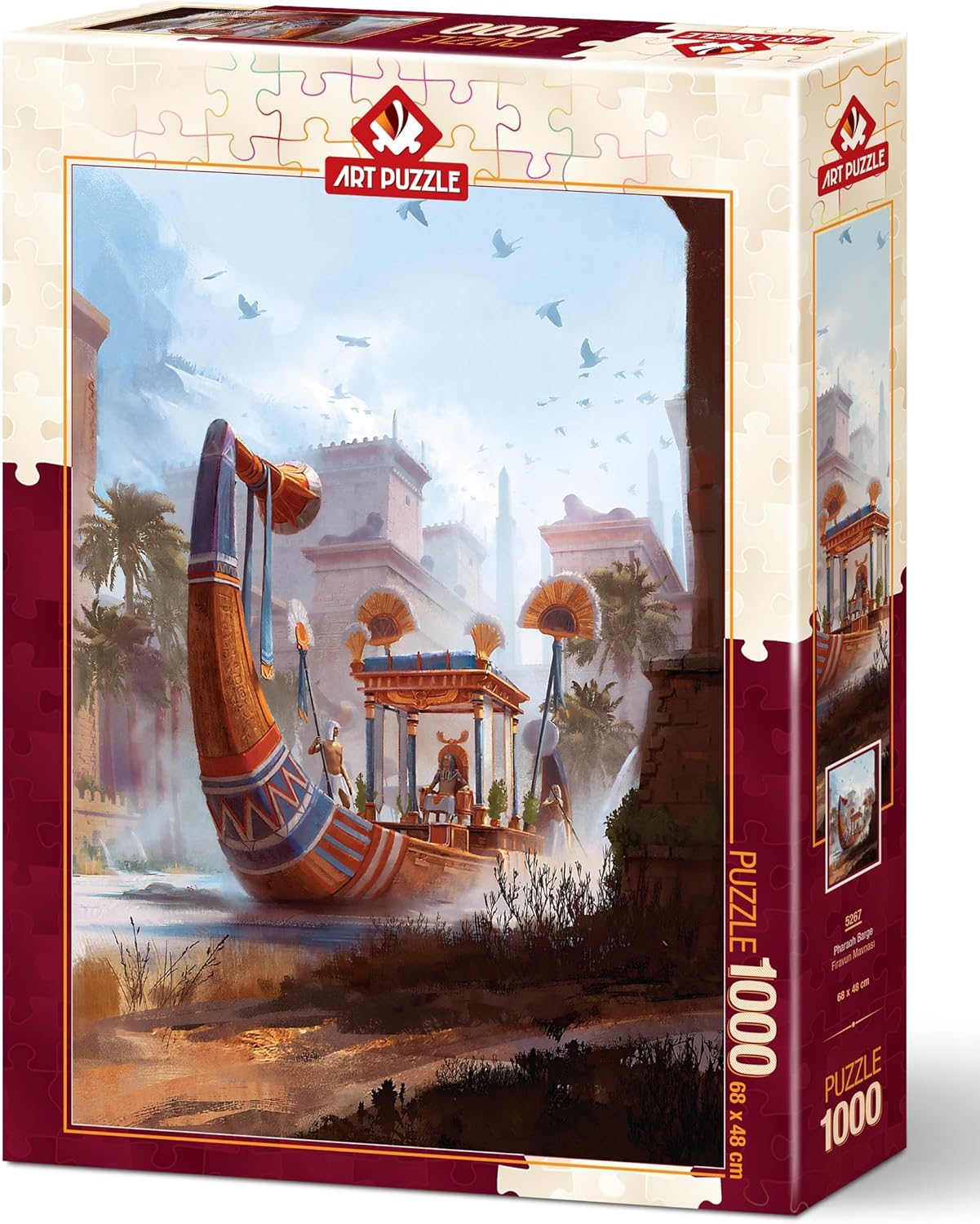 Puzzle Firavun&apos;nun Mavnası 1000 Parça Puzzle