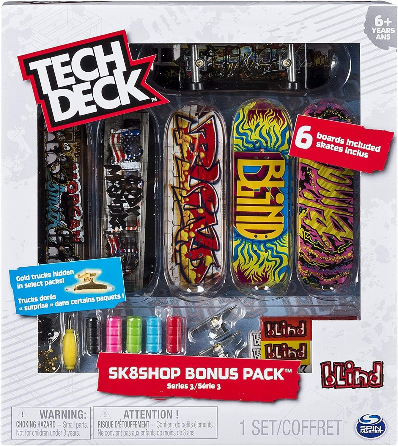 DECK Sk8Shop Bonus Paketi, Otantik Kaykay Ve Aksesuar İçeren Parmak Kaykay Seti, 25. Yıl Dönümü Setleri, Rastgele Seçim, Farklı Ürünlerden Derleme
