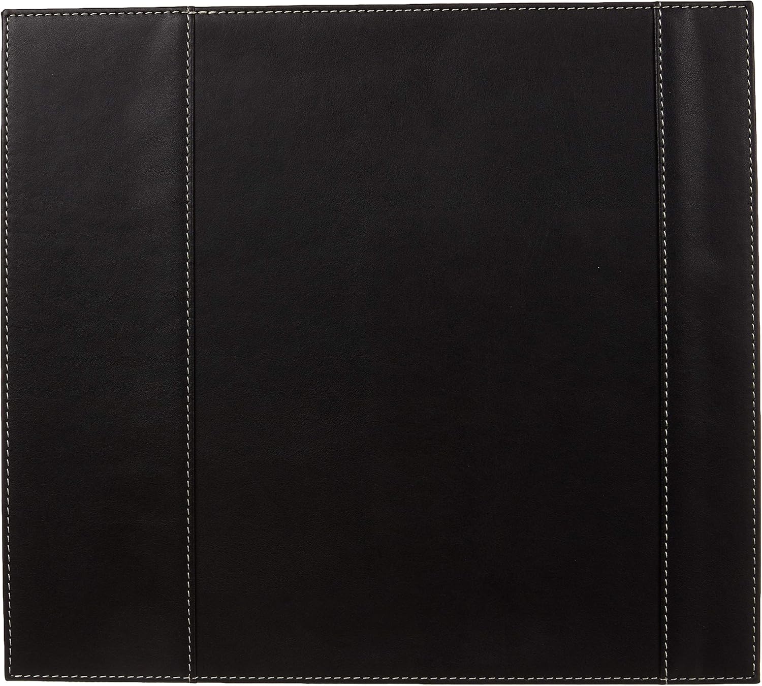 3531-1 Sümen Takımı Suni Deri Tek Parça Pad Toplantı Sümeni 35x31, 5 cm, Siyah
