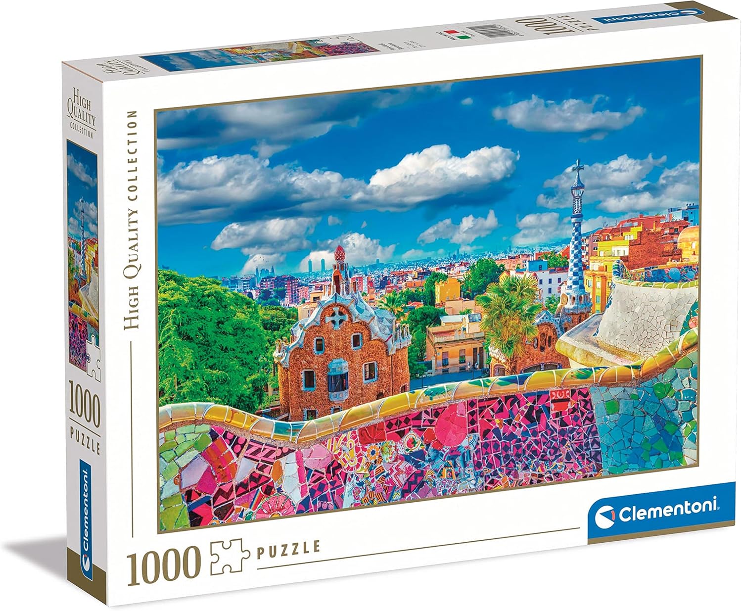 1000 Parça HQ Collection Puzzle Park Güell, Barcelona